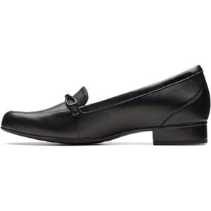 Clarks - Womens Juliet Shine Shoes, size 8.5 US womens, color black.